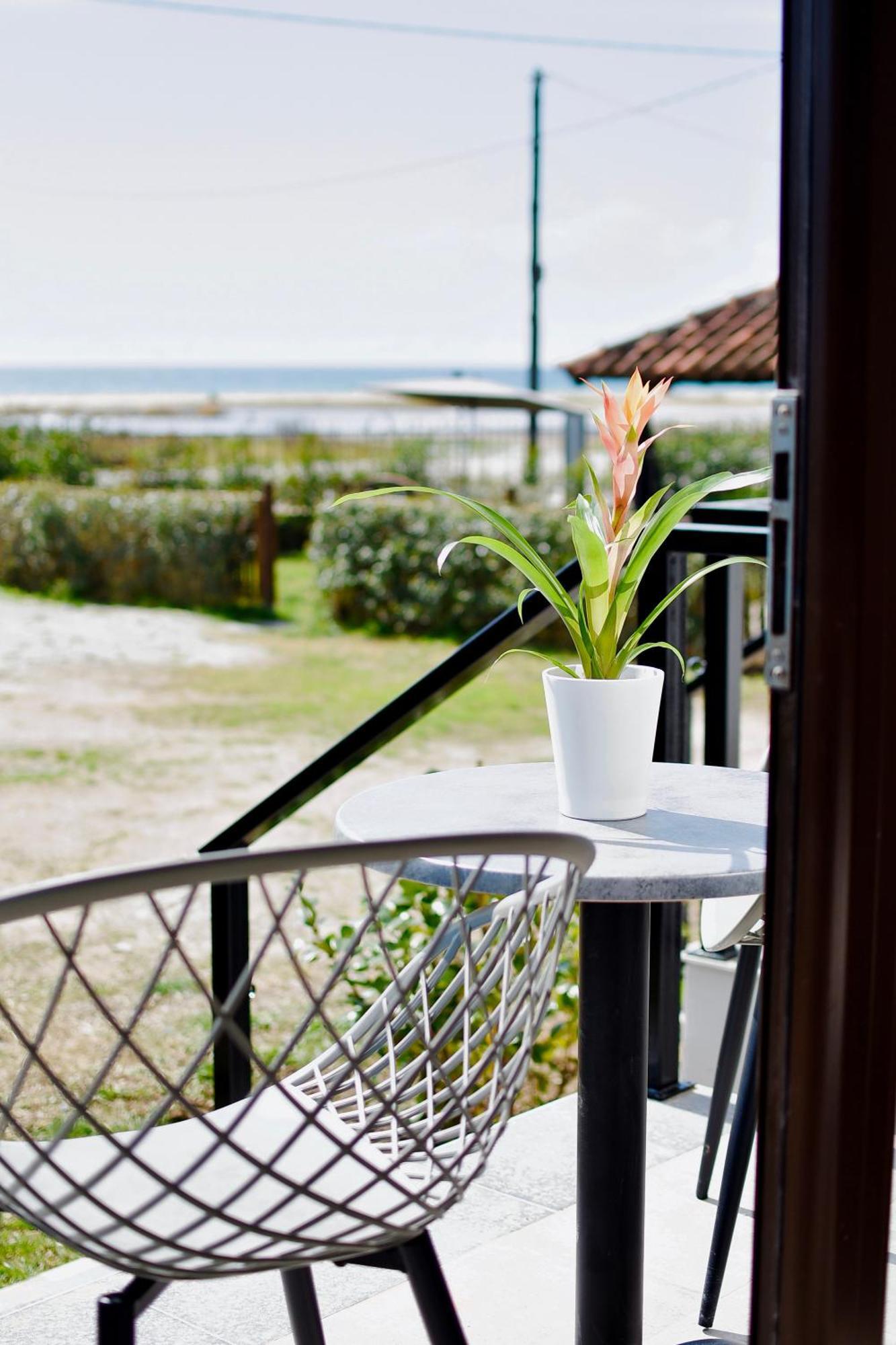 Room Nine 9 Beachfront Apartments Nea Kallikrateia 外观 照片